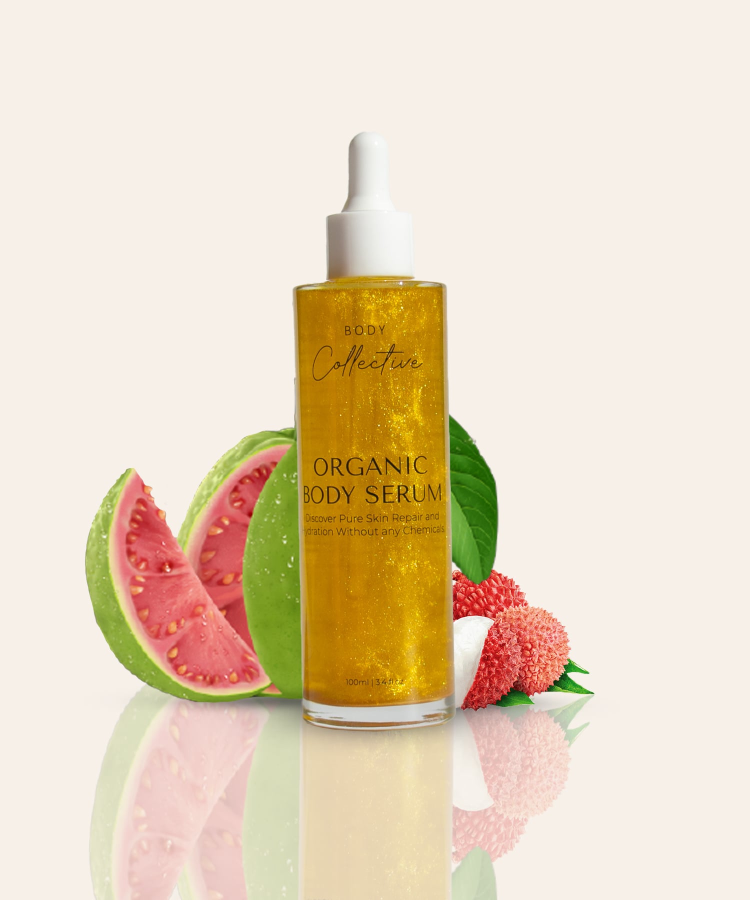 Organic Body Serum | Lychee Guava