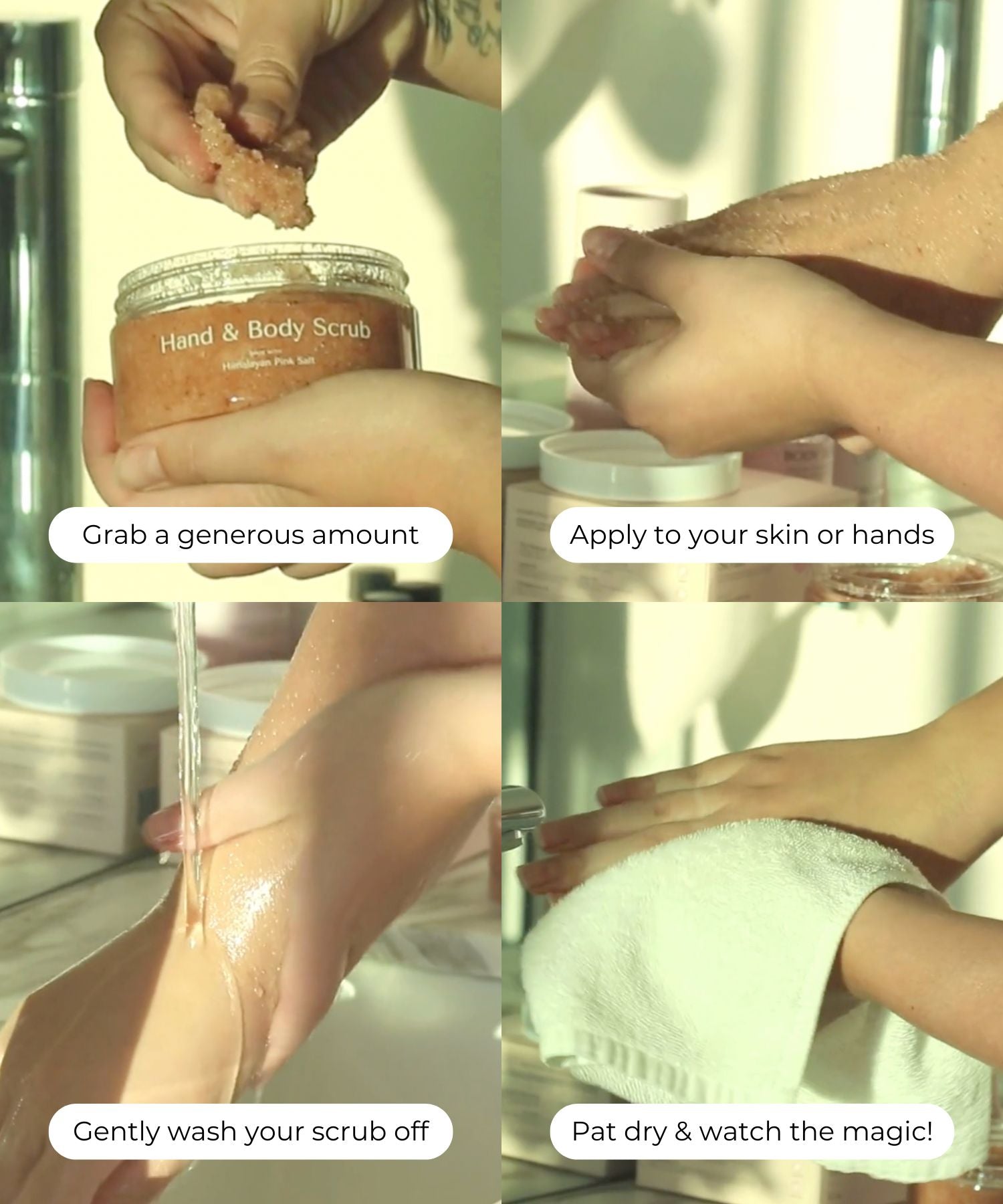 Hand & Body Scrub | Apple, Raspberry & Orange | 100g