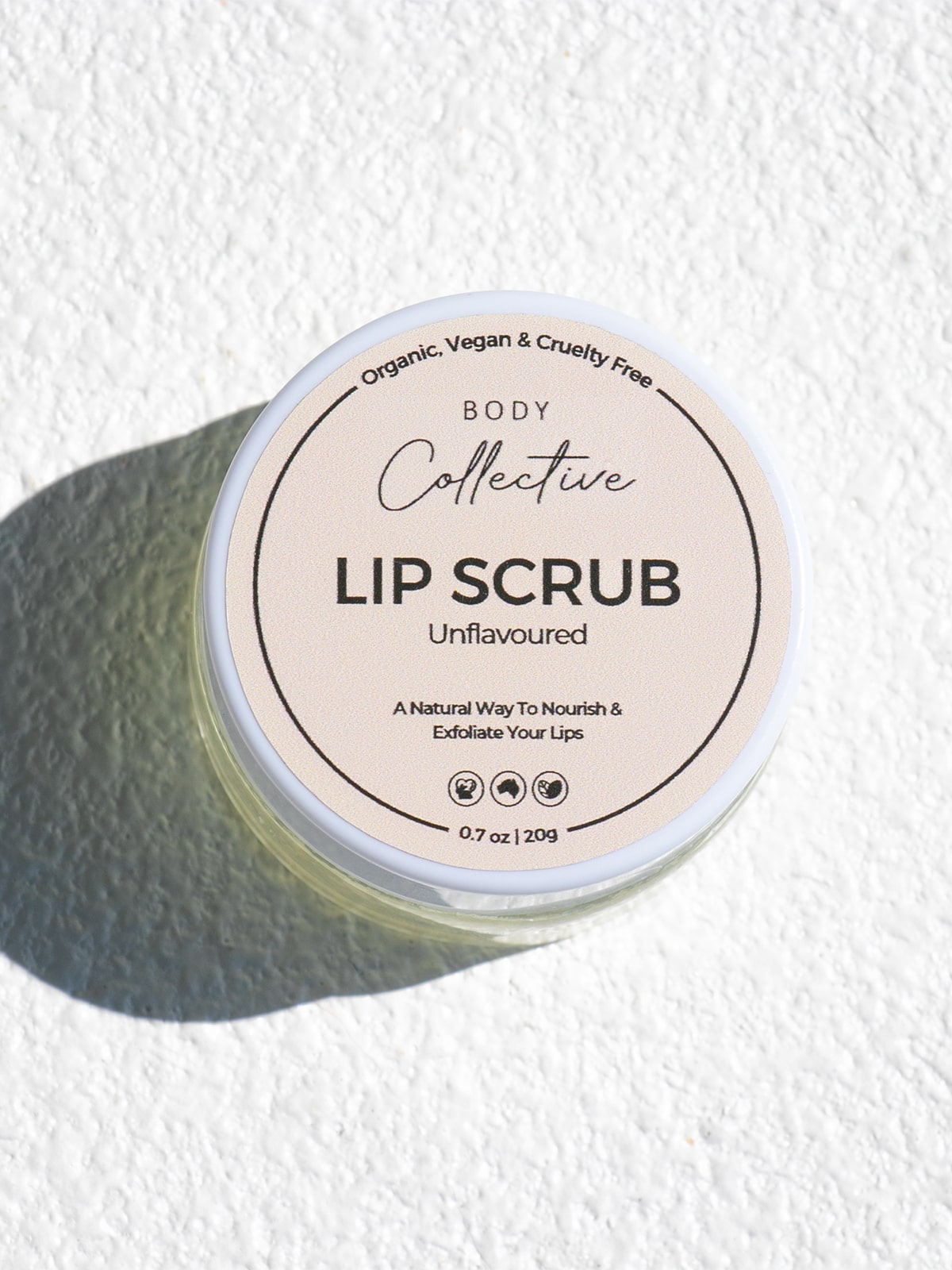 Unflavoured Lip Scrub
