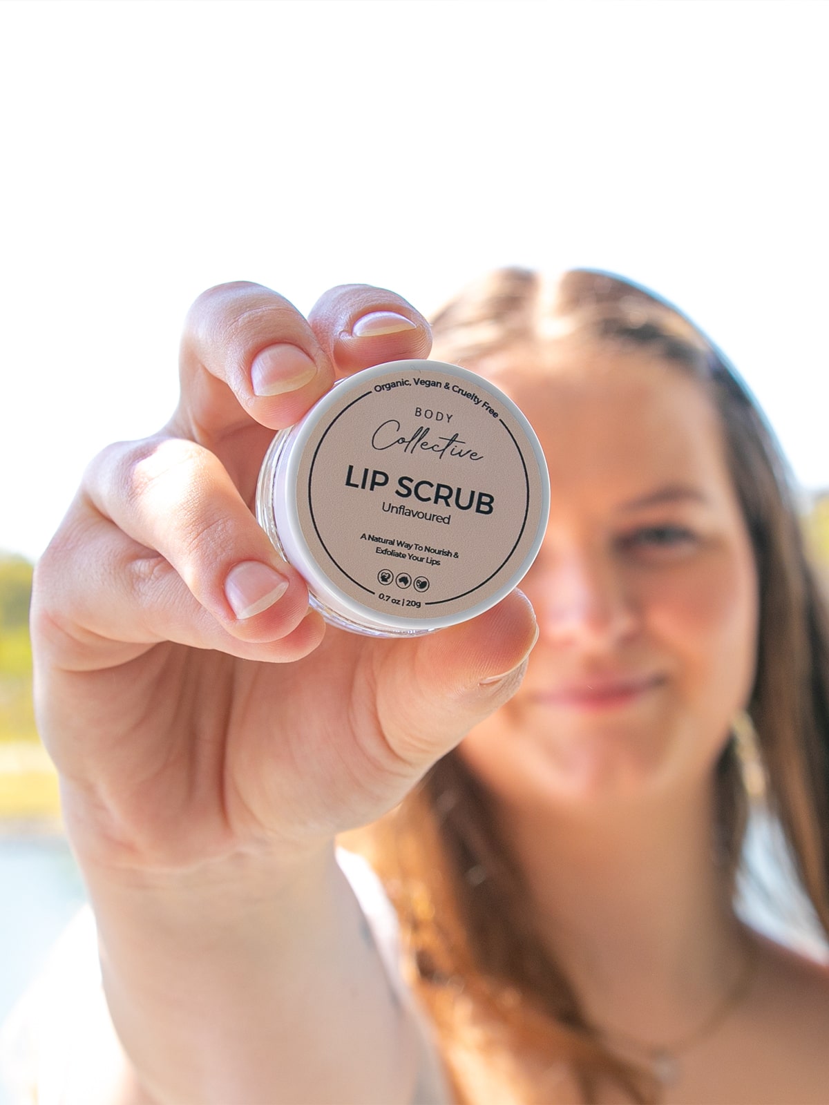 Unflavoured Lip Scrub