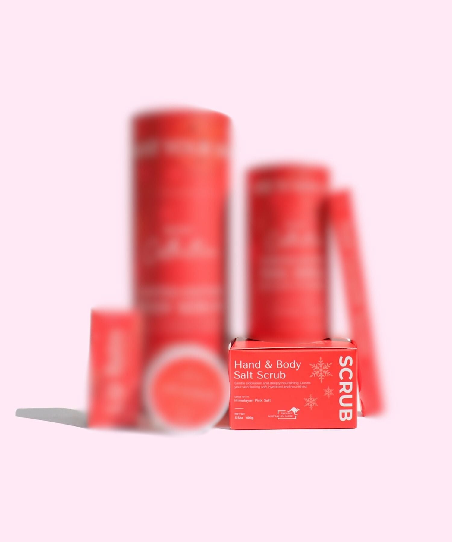 Christmas Hand & Body Scrub | 100g | Peppermint