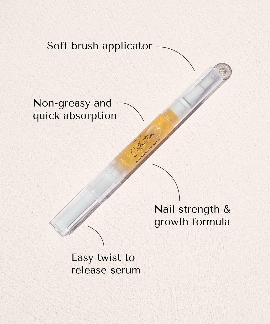 Nail Growth & Strength Serum | Caramel Vanilla