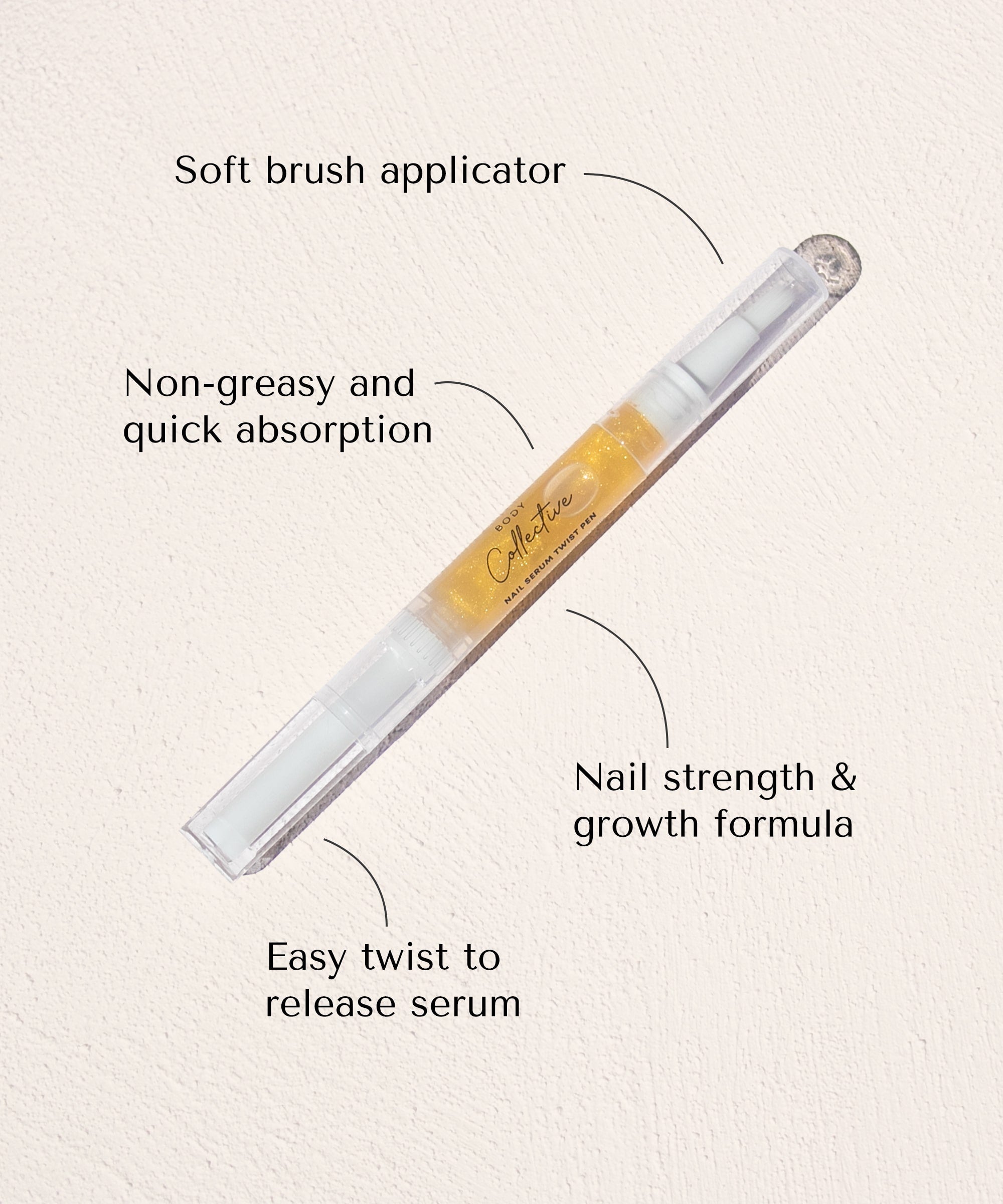 Nail Growth & Strength Serum | Caramel Vanilla