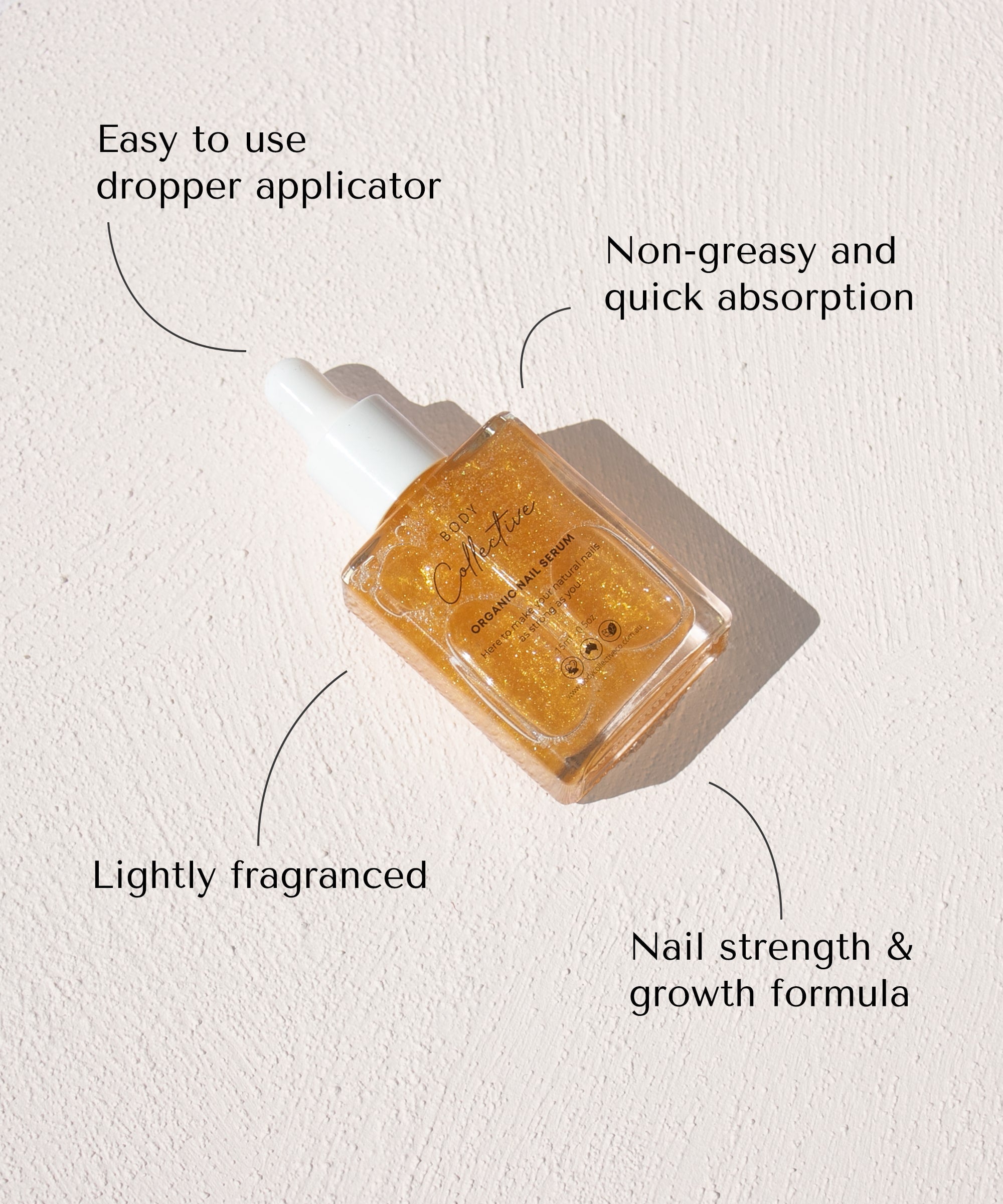 Nail Growth & Strength Serum Dropper | Caramel Vanilla