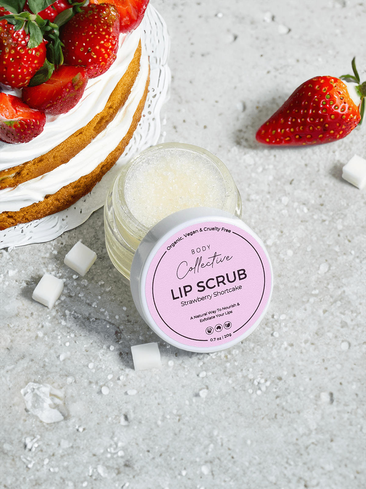 Strawberry Shortcake Lip Scrub