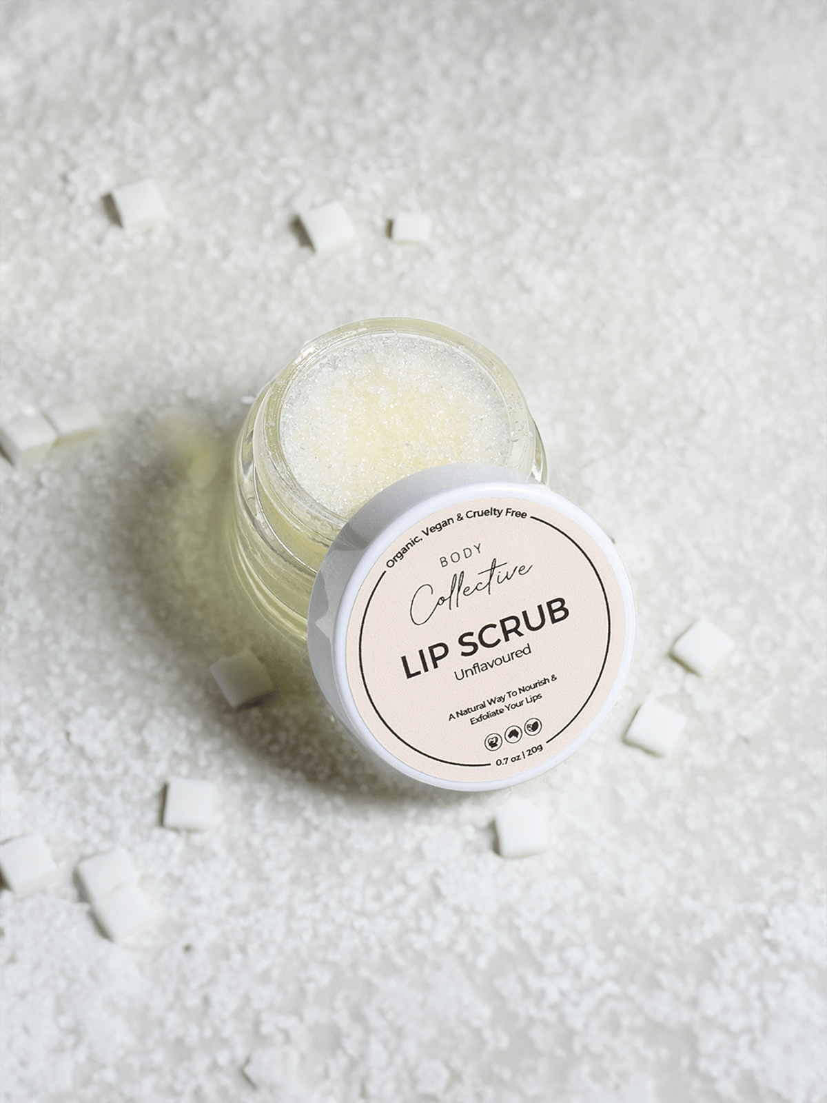 Unflavoured Lip Scrub