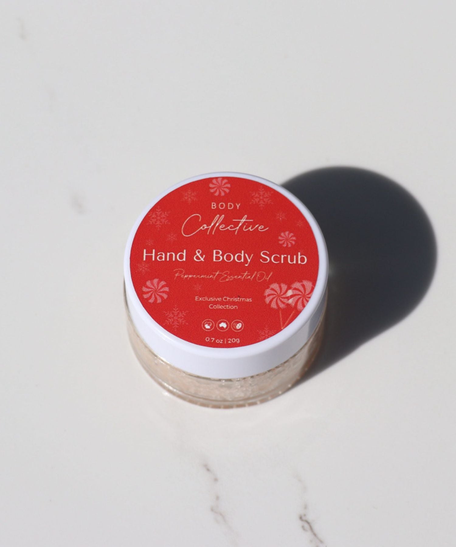 Christmas Hand & Body Scrub | 20g | Peppermint