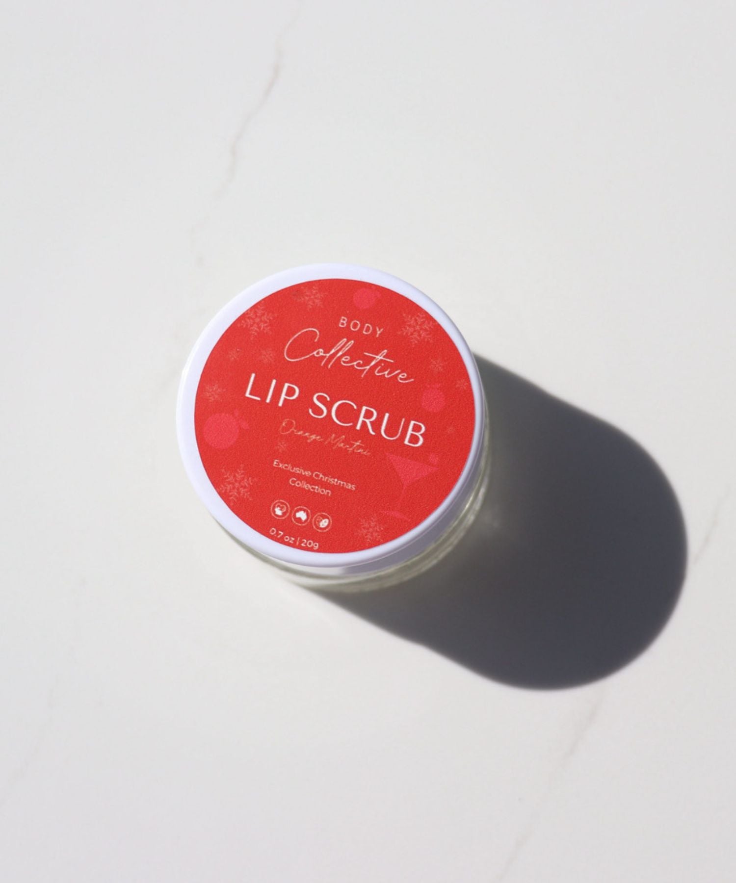 Christmas Lip Scrub | Orange Martini