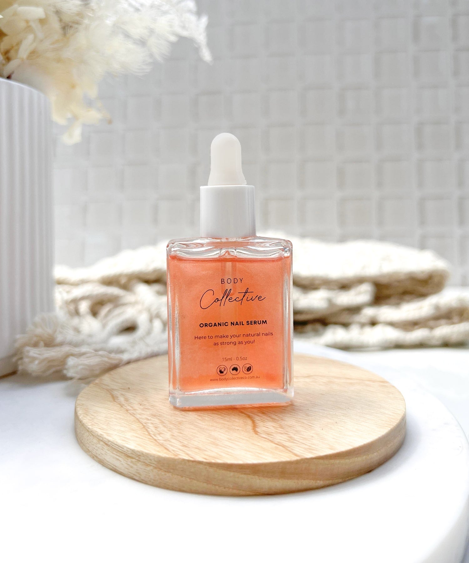 Nail Growth & Strength Serum Dropper | Strawberry