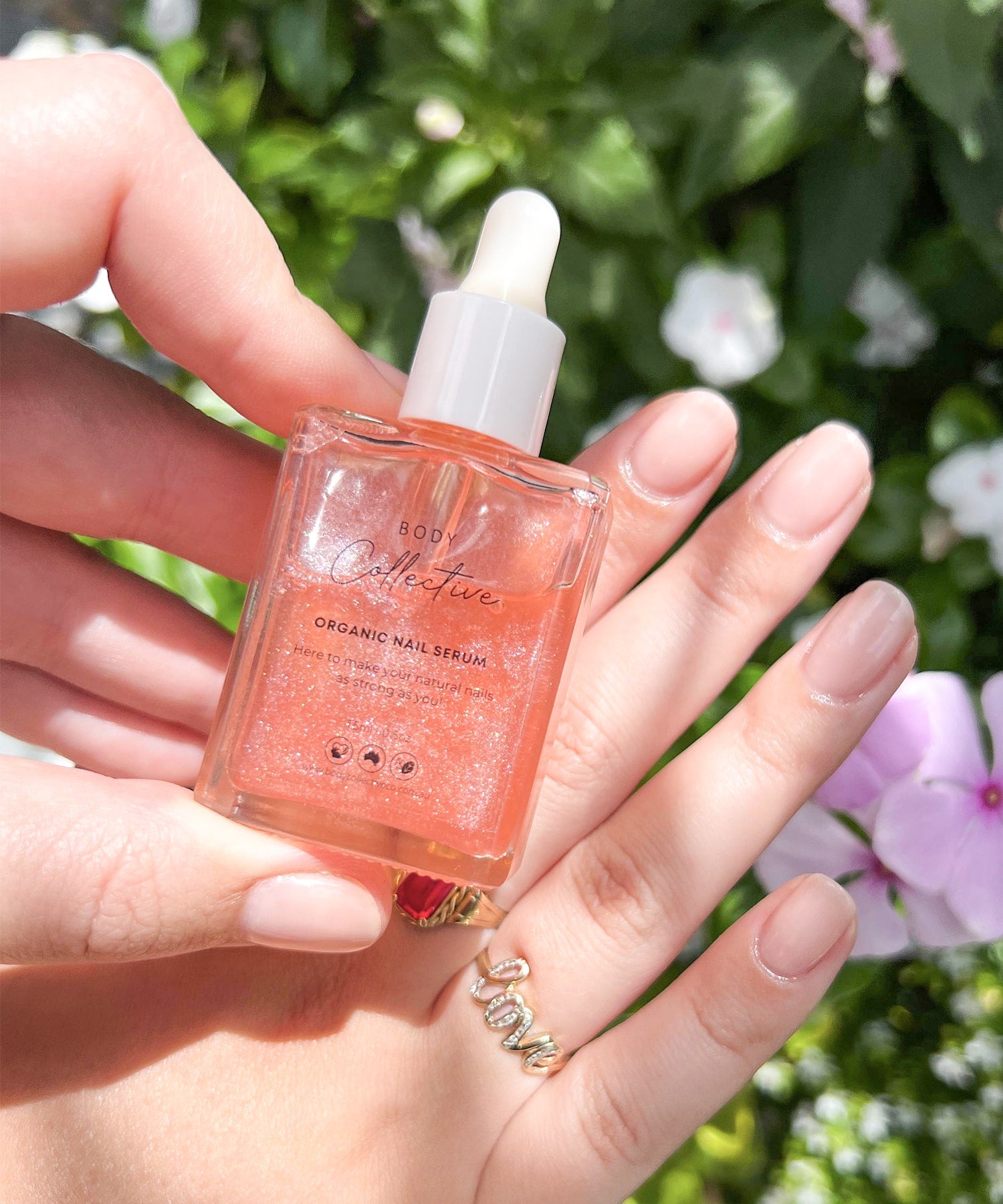 Nail Growth & Strength Serum Dropper | Strawberry