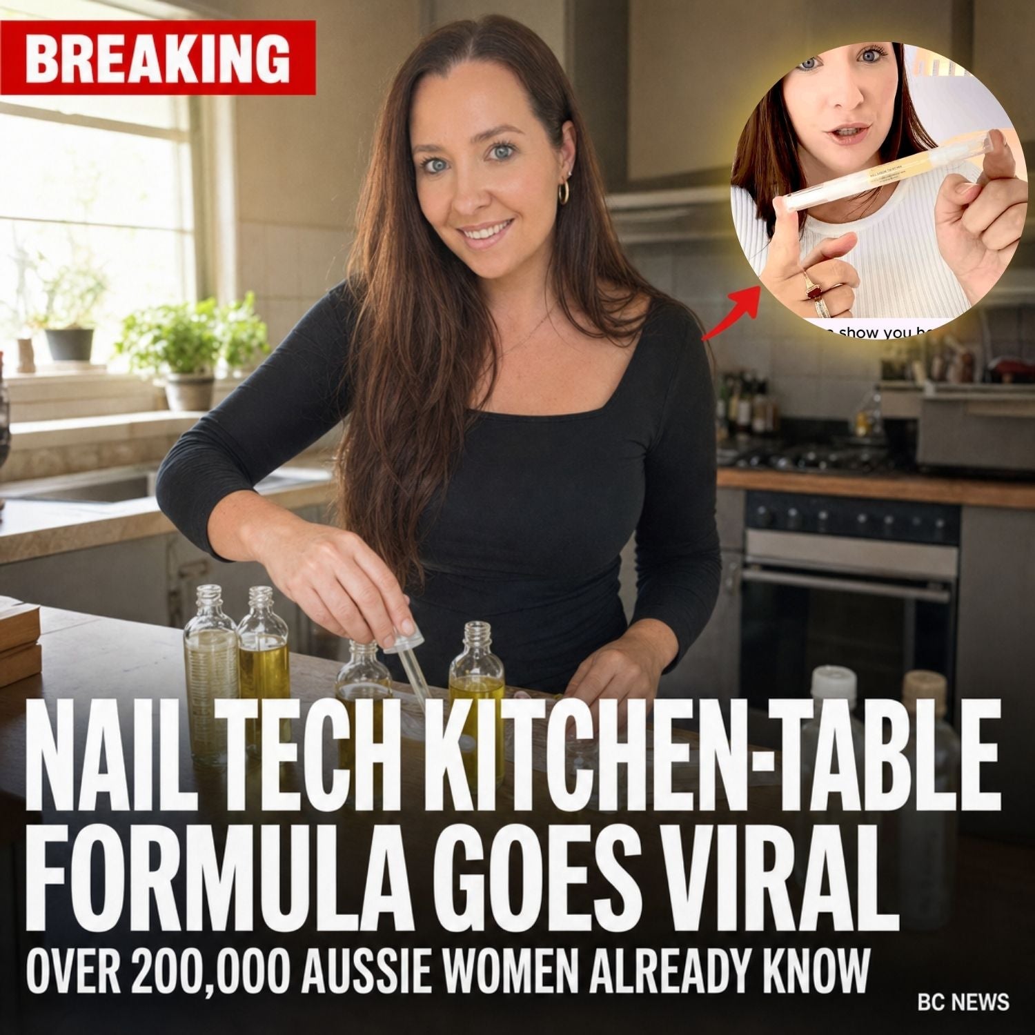 Nail Tech's Kitchen-table Formula Goes Viral