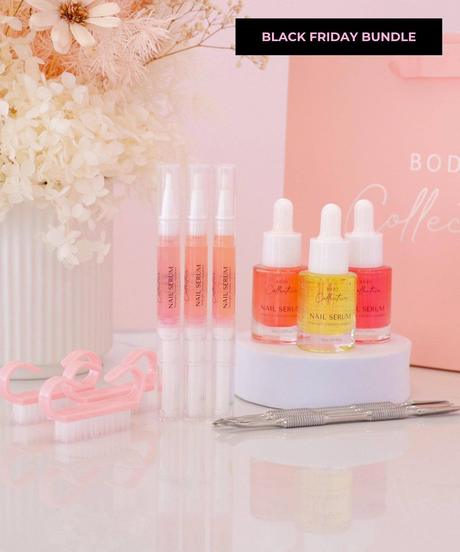 3x Nail Serum Kits - Gift Bundle