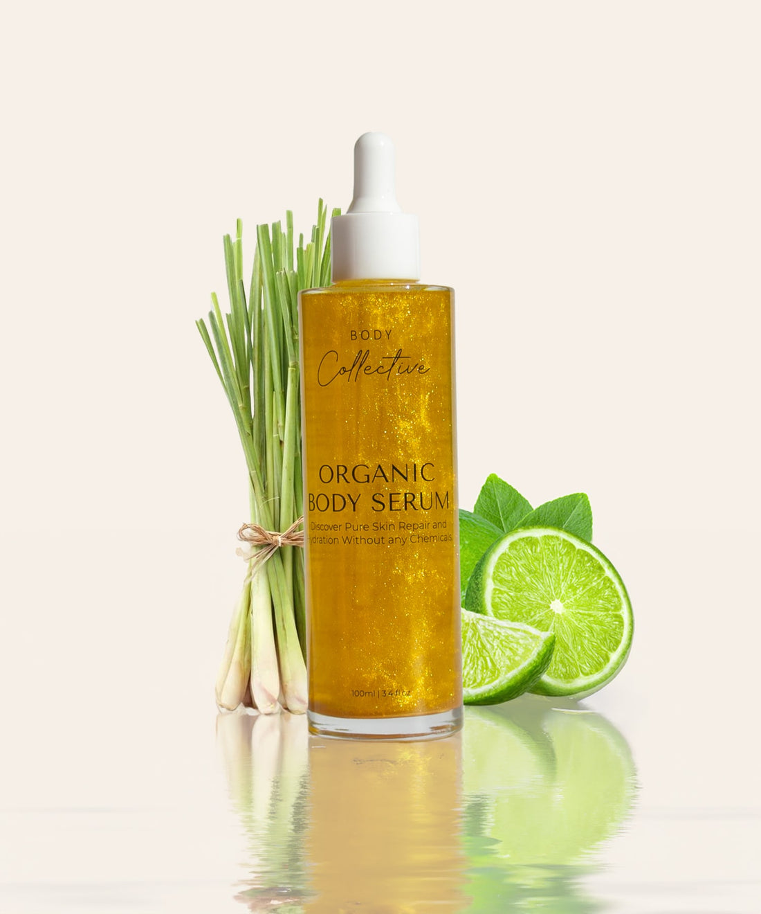 Organic Body Serum | Lemongrass &amp; Lime