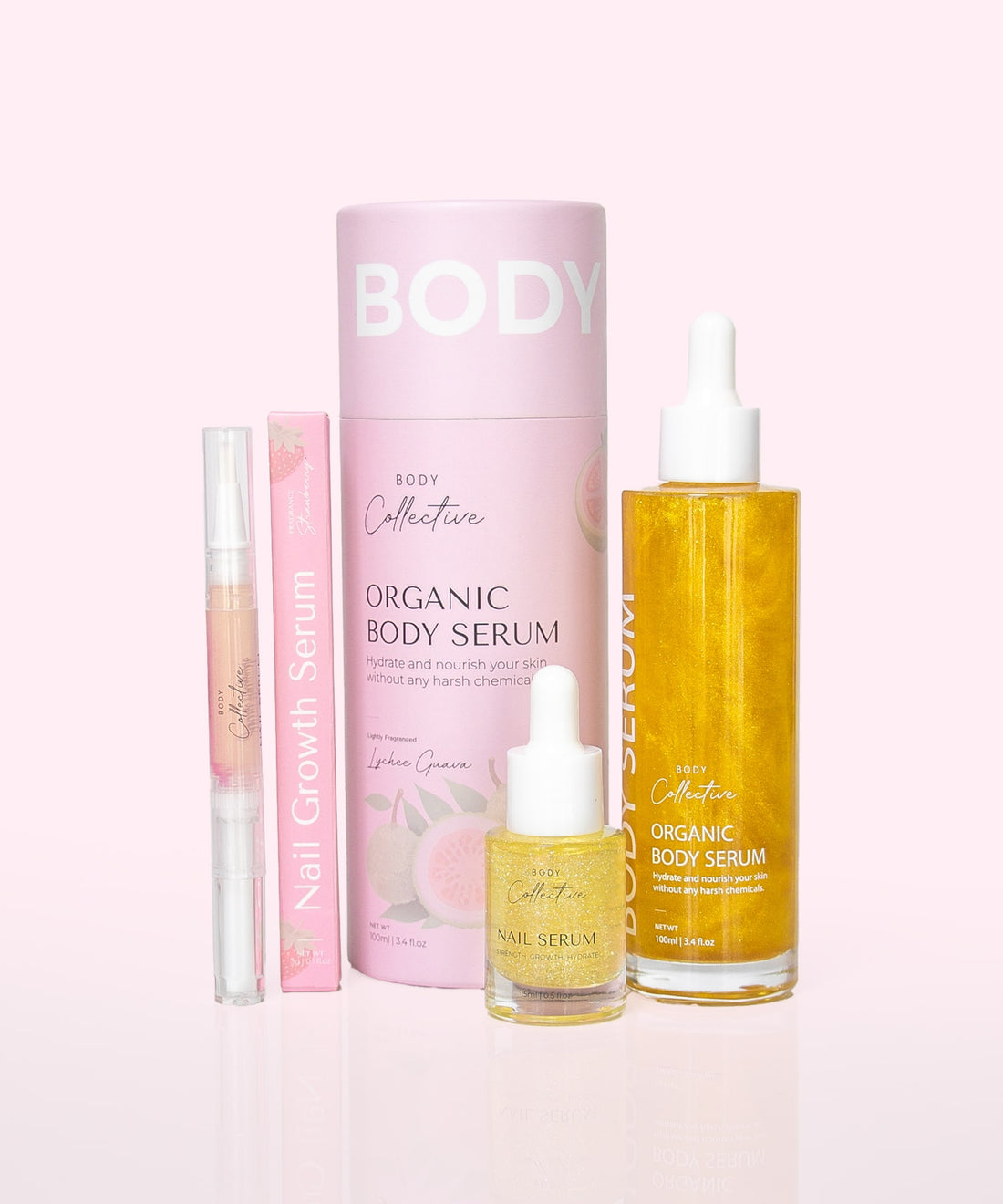 Grow &amp; Glow Bundle - Nail &amp; Body Serums