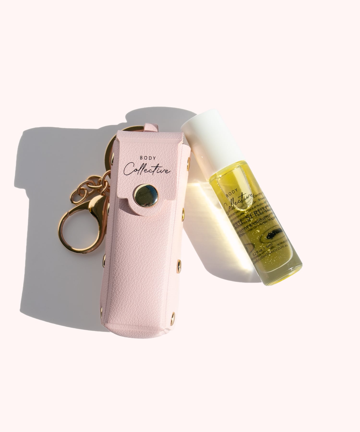 NEW - Strength &amp; Growth on the Go | 6ml Nail Serum + Keyring