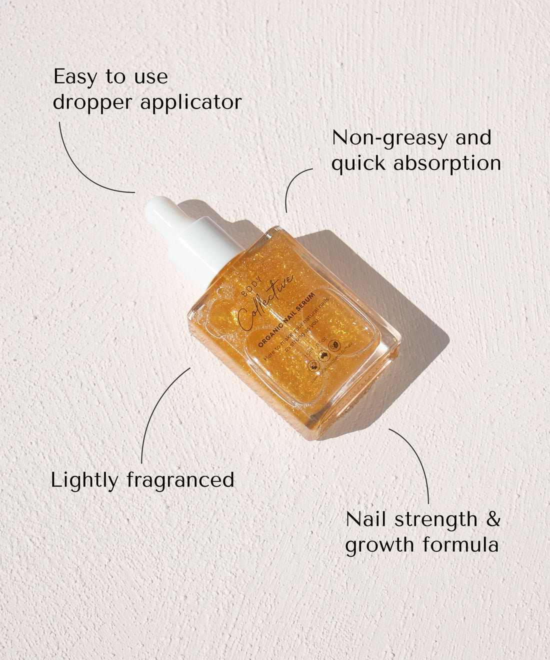 Nail Growth & Strength Serum  15ml Dropper – Body Collective Co
