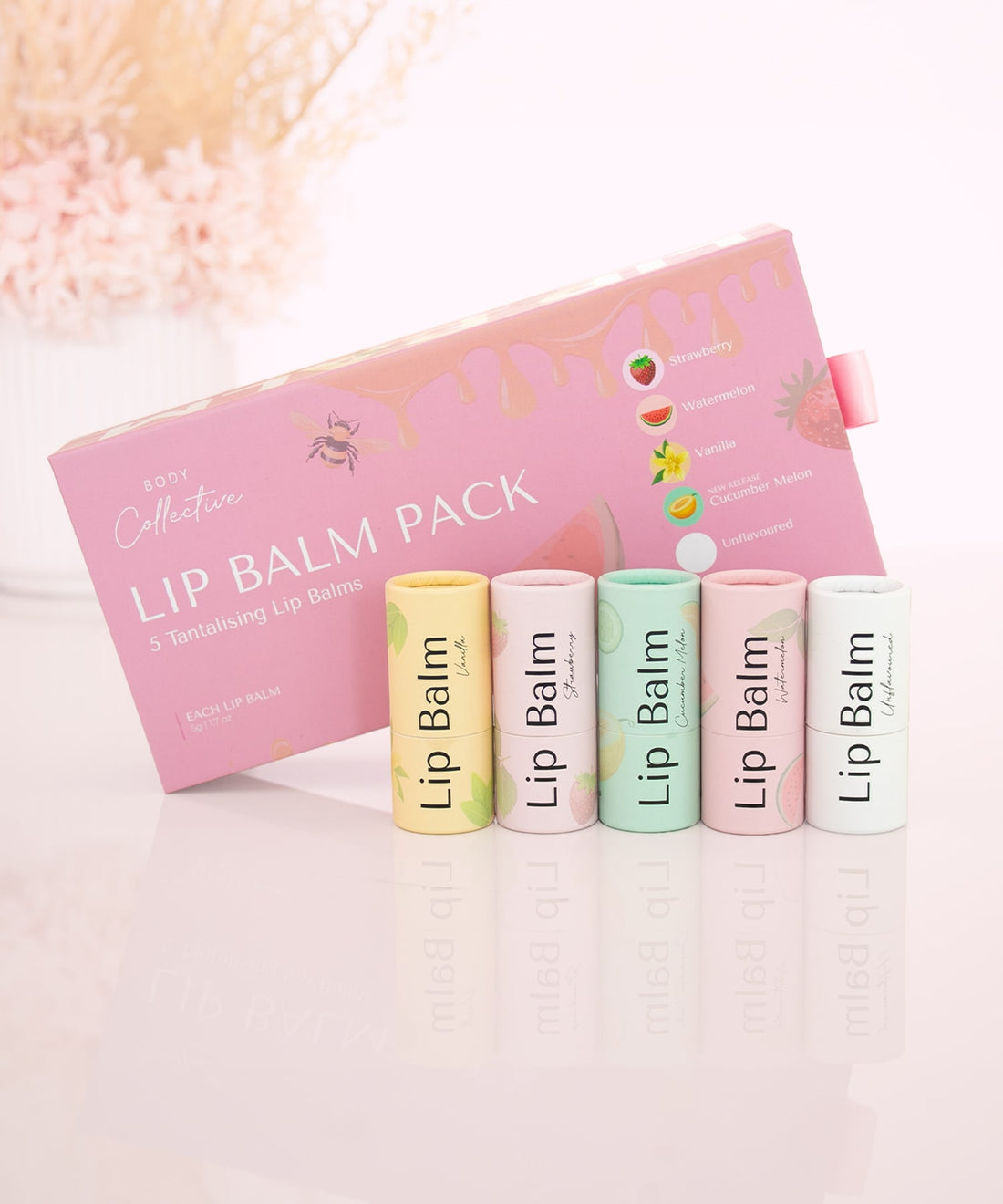 Lip Balm 5-Pack (1 FREE) - Deep Hydration