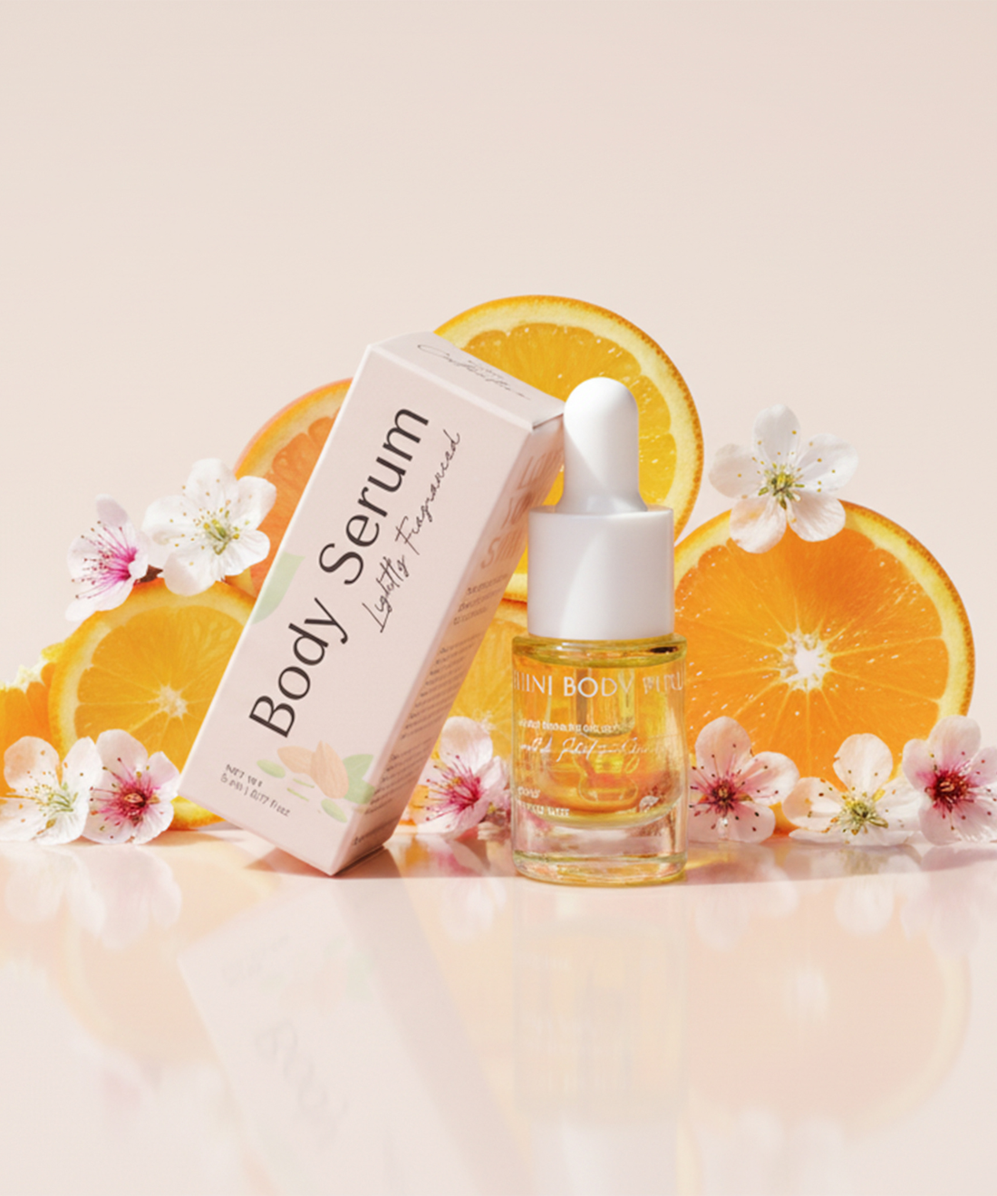 Body Serum Sample 5ml | &quot;Orange &amp; Peach Blossom&quot;